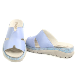 Suave Papuci dama piele naturala SU12521VT MOSTAR 41 N BLUE ID5529-BLU