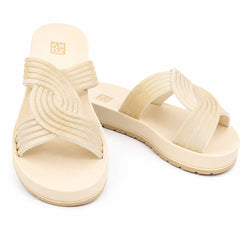 Zaxy Papuci dama CHIC 19213 BO442 OFF WHITE ID5543-OFWT
