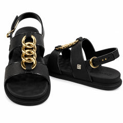 Zaxy Sandale dama GLAM SAND 19222 BR415 BLACK ID5544-BLK
