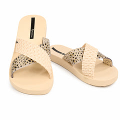 Ipanema Papuci dama SENSE SLIDE 27214 BP206 BEIGE/BLACK ID5550-BEBLK