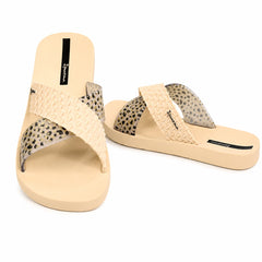 Ipanema Papuci dama SENSE SLIDE 27214 BP206 BEIGE/BLACK ID5550-BEBLK