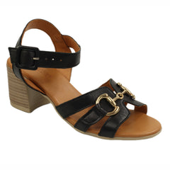 Anna Viotti Sandale dama piele naturala D58 3034 BLACK ID5565-BLK