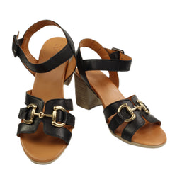 Anna Viotti Sandale dama piele naturala D58 3034 BLACK ID5565-BLK