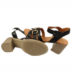 Anna Viotti Sandale dama piele naturala D58 3034 BLACK ID5565-BLK