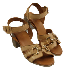 Anna Viotti Sandale dama piele naturala D58 3034 maro ID5565-MARO