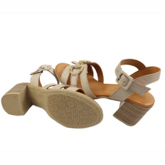 Anna Viotti Sandale dama piele naturala D58 3034 SILVER ID5565-SLV