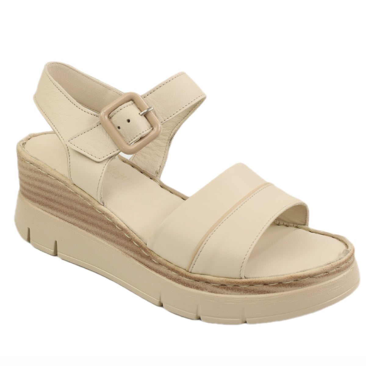 Anna Viotti Sandale dama piele naturala D56 1123 crem ID5566-CRM