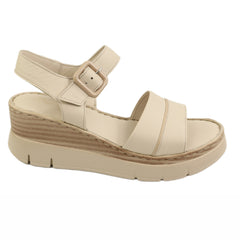 Anna Viotti Sandale dama piele naturala D56 1123 crem ID5566-CRM