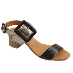 Anna Viotti Sandale dama piele naturala D58 3037 BLACK ID5567-BLK