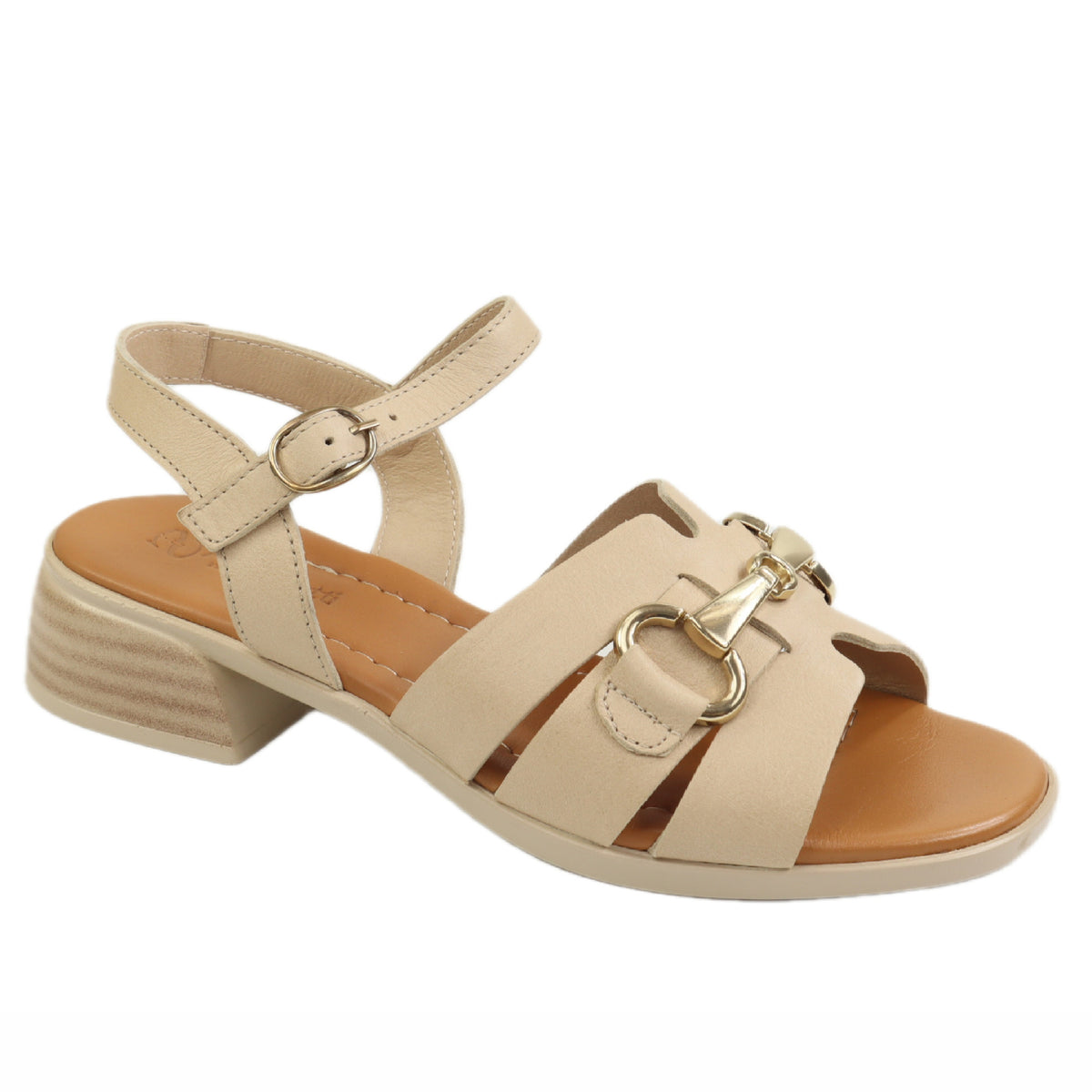 Anna Viotti Sandale dama piele naturala D42 1020 bej ID5568-BEJ