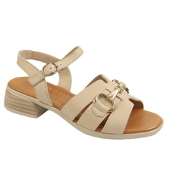 Anna Viotti Sandale dama piele naturala D42 1020 bej ID5568-BEJ