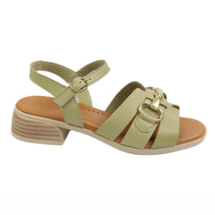 Anna Viotti Sandale dama piele naturala D42 1020 verde ID5568-VRD