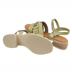 Anna Viotti Sandale dama piele naturala D42 1020 verde ID5568-VRD