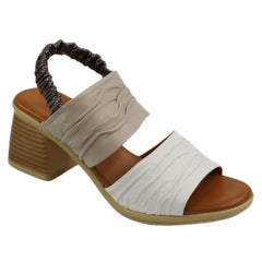 Anna Viotti Sandale dama piele naturala D45 2473 SILVER ID5569-SLV