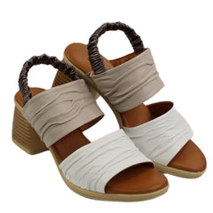 Anna Viotti Sandale dama piele naturala D45 2473 SILVER ID5569-SLV