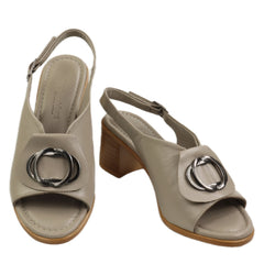 Anna Viotti Sandale dama piele naturala D73 647 GRAY ID5570-GRY