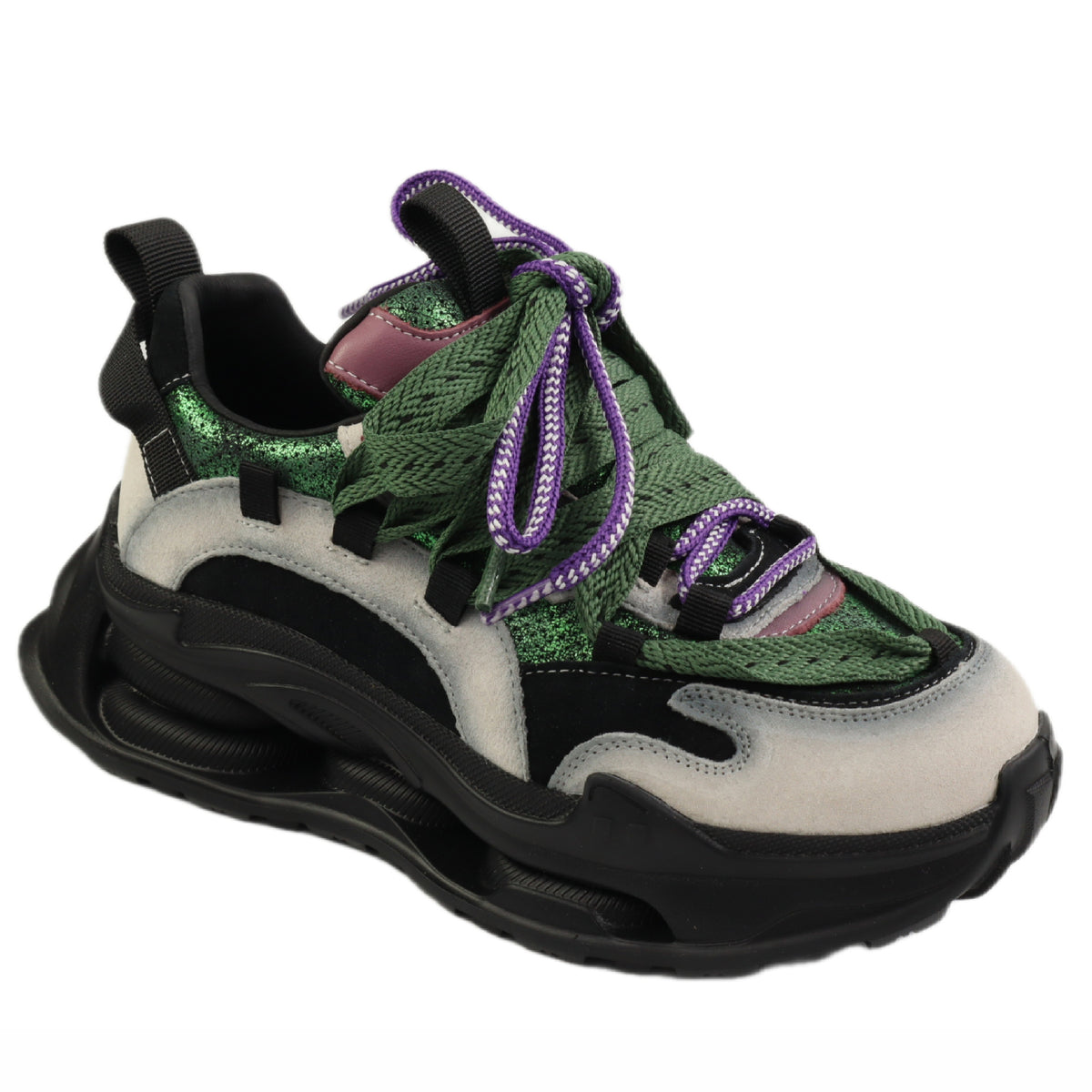 Pass Collection Pantofi dama 3OLY80003A 15 I bej multicolor ID5571-BEJMLT