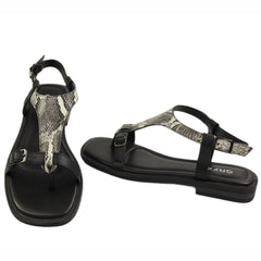 GRYXX Sandale dama piele naturala W1V1352 C27 1A 01 N BLACK ID5574-BLK