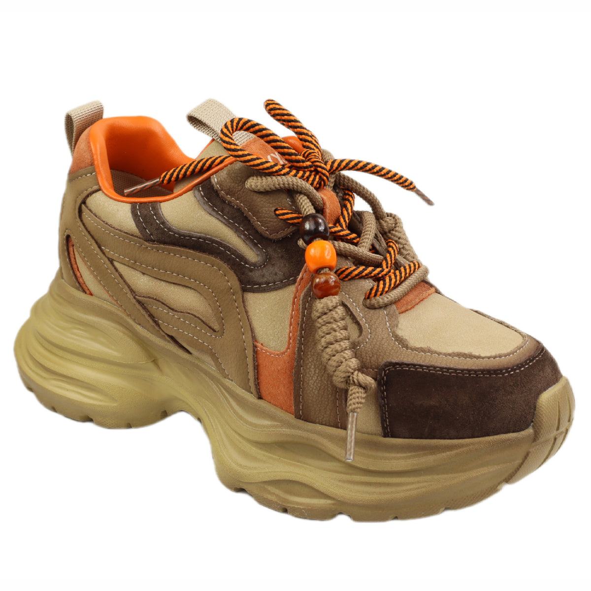 GRYXX Pantofi dama piele naturala 3OD8663A 04 N camel ID5577-CML