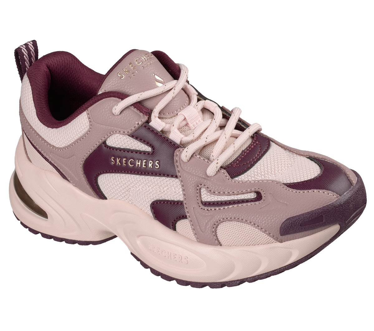 Skechers Pantofi dama sport UNO RYZE SCALE ABOVE 177617 PURPLE/MULTICOLOR ID5582-PRMT
