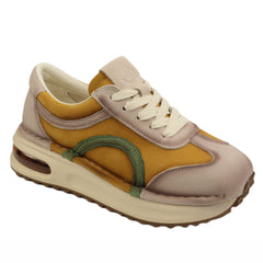 Franco Gerardo Pantofi dama piele naturala 5306 1 YELLOW ID5583-YEL