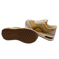 Franco Gerardo Pantofi dama piele naturala 5306 1 YELLOW ID5583-YEL