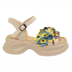 Pass Collection Sandale dama piele naturala 3OLY80012A 52 N crem ID5595-CRM