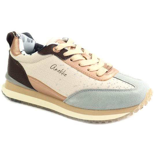 Anekke Sneakers dama New York 43306 081 BLUE/BEIGE ID5603-BLUBE