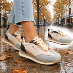 Anekke Sneakers dama New York 43306 081 BLUE/BEIGE ID5603-BLUBE