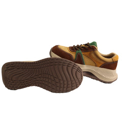 Feeling Pantofi dama sport piele naturala 802 BROWN ID5609-BRN