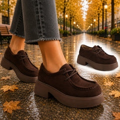 Feeling Pantofi dama piele naturala 1600 BROWN ID5610-BRN