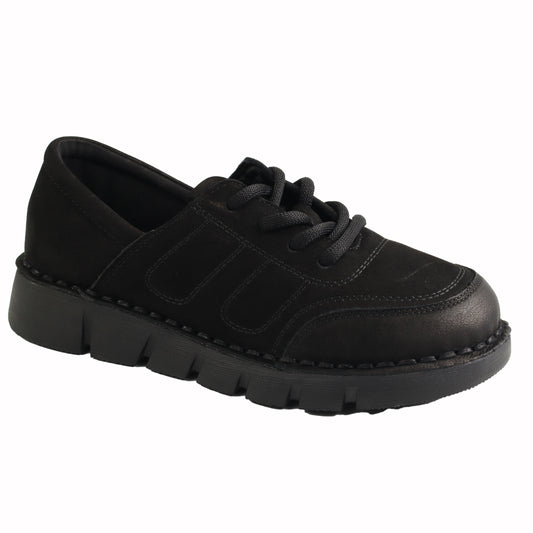 Feeling Pantofi dama piele naturala 2387 BLACK ID5611-BLK