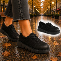 Feeling Pantofi dama piele naturala 2387 BLACK ID5611-BLK