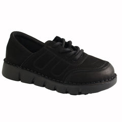 Feeling Pantofi dama piele naturala 2387 BLACK ID5611-BLK