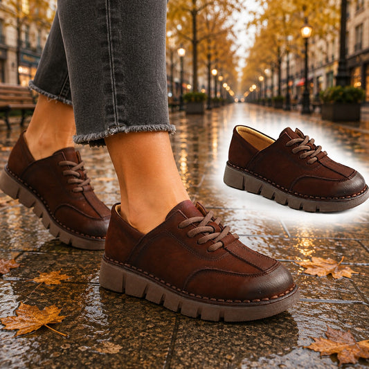 Feeling Pantofi dama piele naturala 2388 BROWN ID5612-BRN