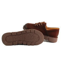 Feeling Pantofi dama piele naturala 2388 BROWN ID5612-BRN