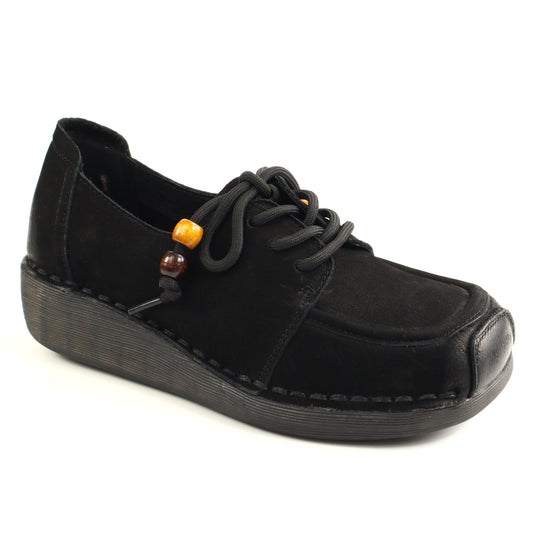 Formazione Pantofi dama piele naturala 2553 BLACK ID5618-BLK