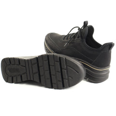 Rieker Pantofi dama piele naturala 48050 01 negru ID5622-NG
