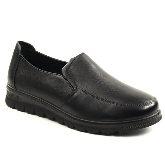 Formazione Pantofi dama piele naturala 6375 BLACK ID5629-BLK