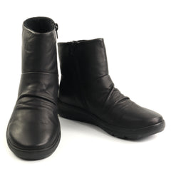 Rieker Ghete dama piele naturala Z0066 00 negru ID5630-NG