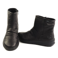 Rieker Ghete dama piele naturala Z0066 00 negru ID5630-NG