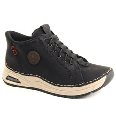 Rieker Ghete dama 44550 00 BLACK ID5634-BLK