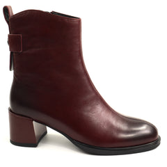 Fiore Fino Ghete dama piele naturala 2704025 bordo ID5637-BRD