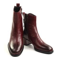 Fiore Fino Ghete dama piele naturala 2704025 bordo ID5637-BRD