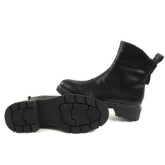 Fiore Fino Ghete dama piele naturala 2709012 negru sarpe ID5639-NGS