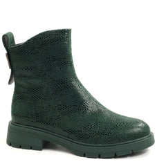 Fiore Fino Ghete dama piele naturala 2709012 verde sarpe ID5639-VRS