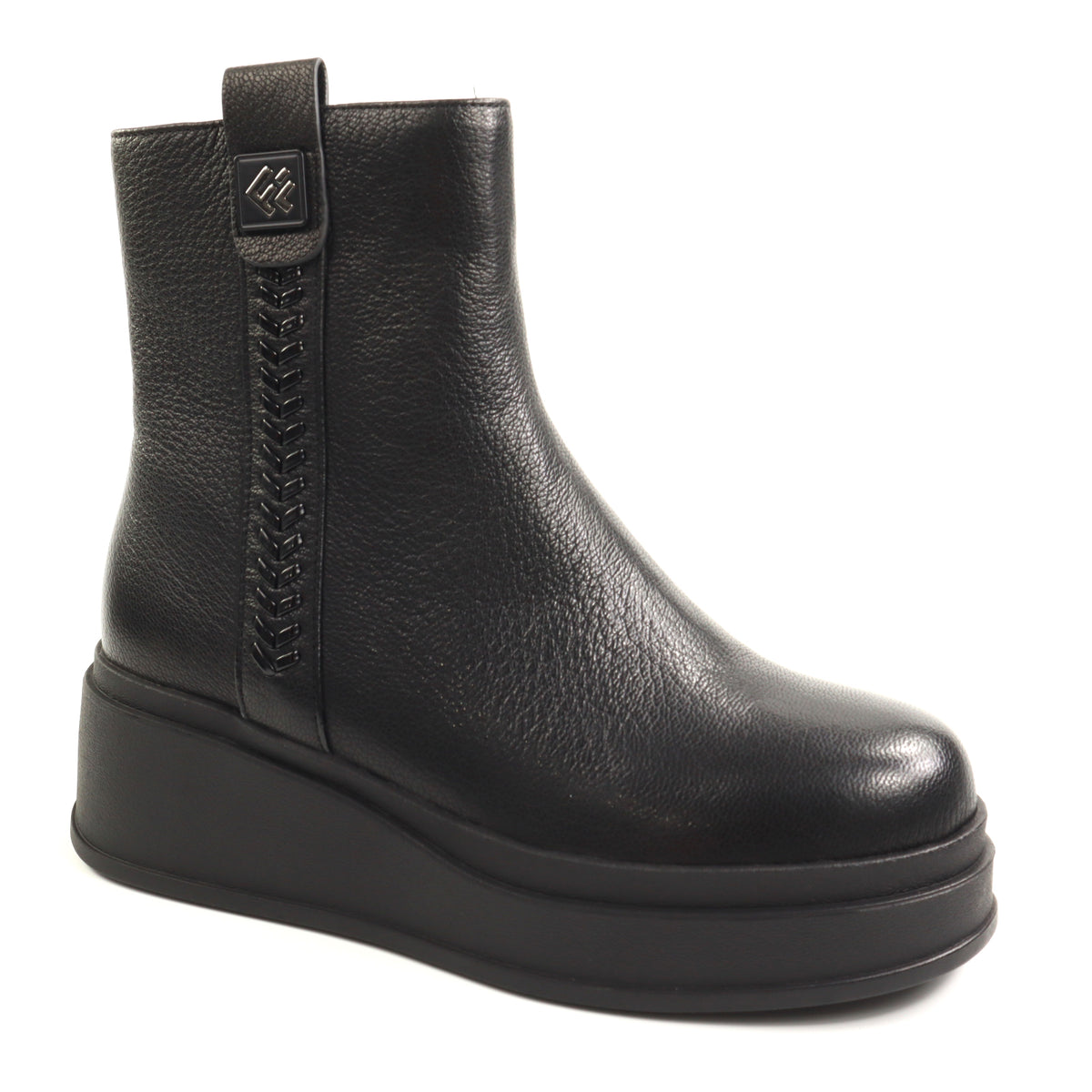 Fiore Fino Ghete dama piele naturala 2709020 negru ID5640-NG