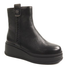 Fiore Fino Ghete dama piele naturala 2709020 negru ID5640-NG