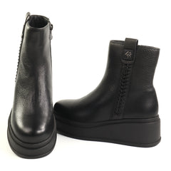 Fiore Fino Ghete dama piele naturala 2709020 negru ID5640-NG