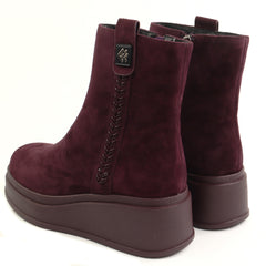 Fiore Fino Ghete dama piele naturala 2709021 bordo velur ID5641-BRDV